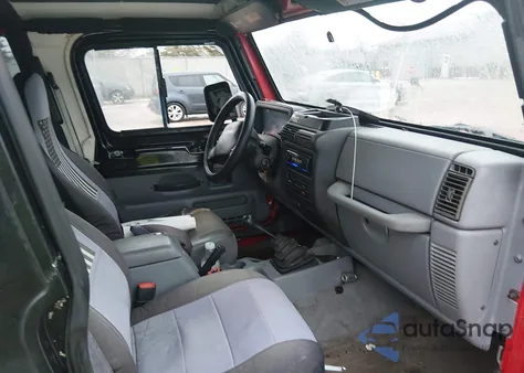 1998 Jeep Wrangler Sport из США, поврежденный, VIN 1J4FY19SXWP730344